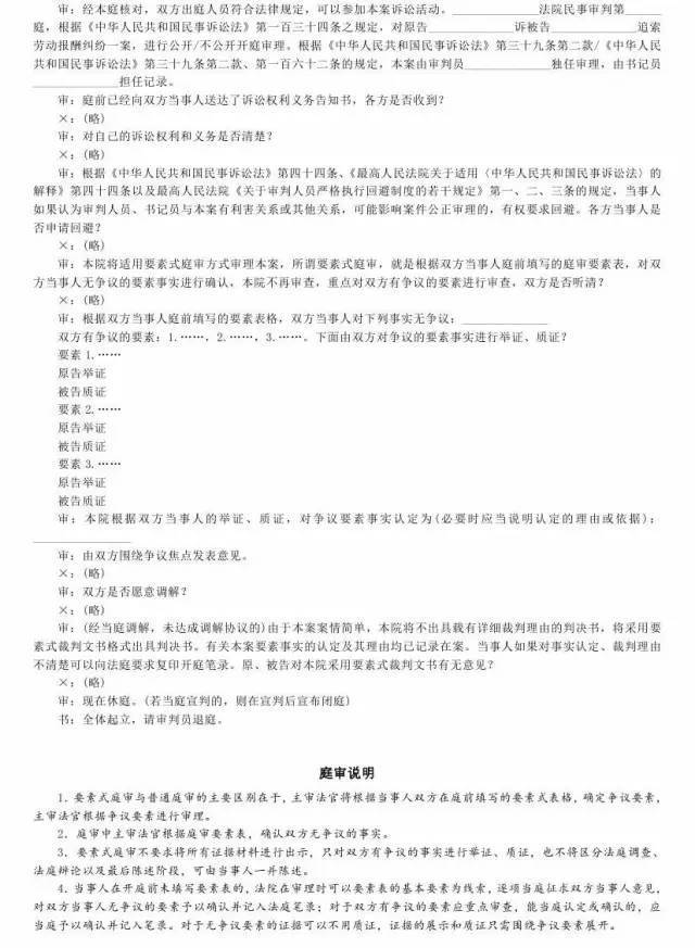 最新裁判文书样式及其应用解析