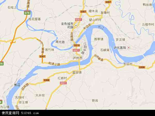 探索泸州新面貌，最新泸州地图发布
