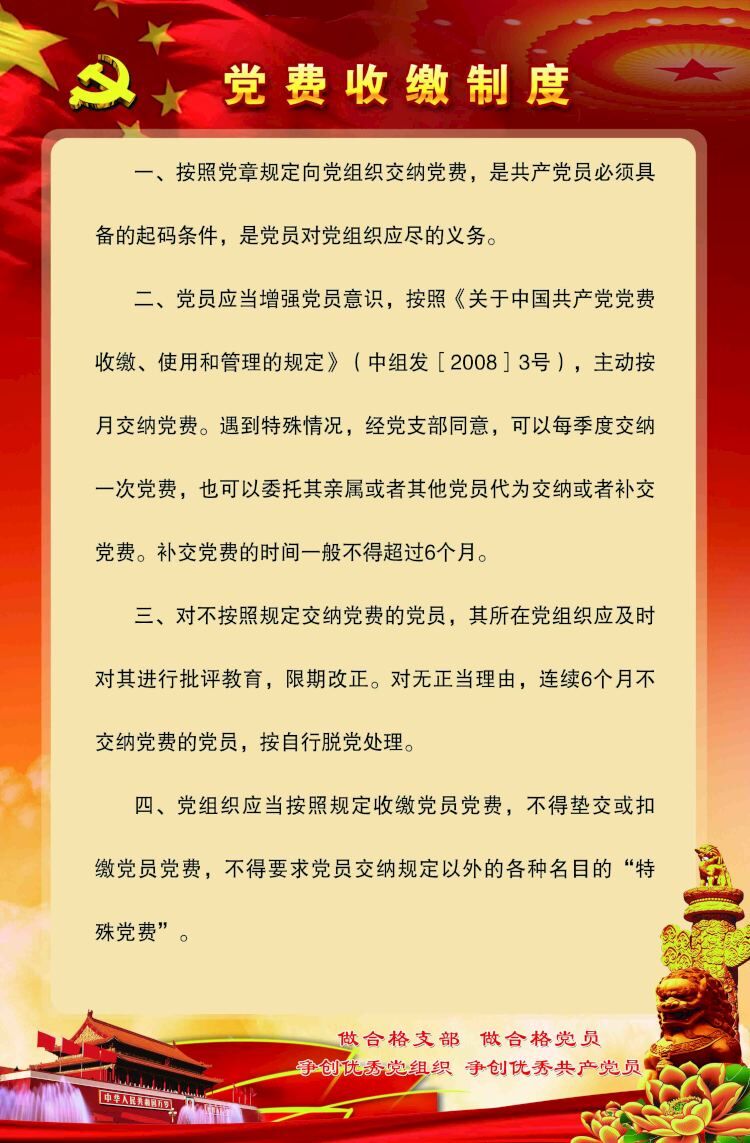 最新党费规定概述与调整解析